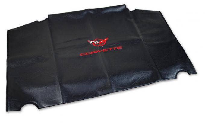 Corvette America 1997-2004 Chevrolet Corvette Embroidered Top Bag Black with Red C5 Logo 41621