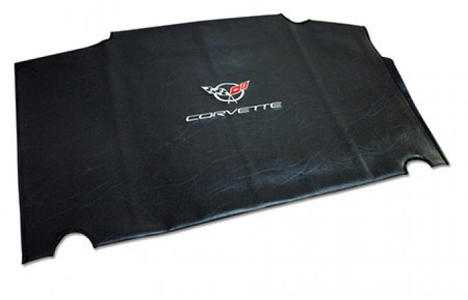 Corvette America 1997-2004 Chevrolet Corvette Embroidered Top Bag Black with Silver C5 Logo 41622