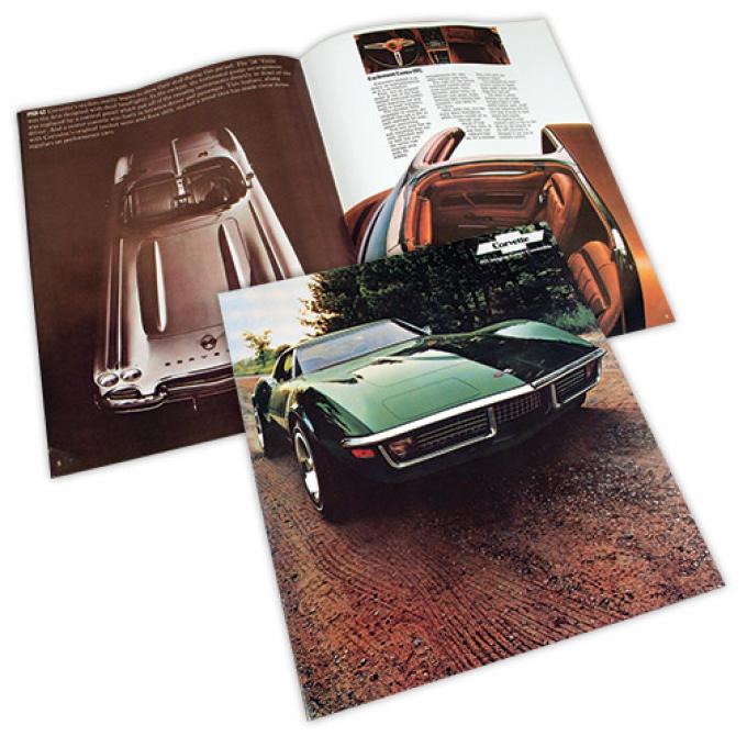 Corvette Sales Brochure, 1971
