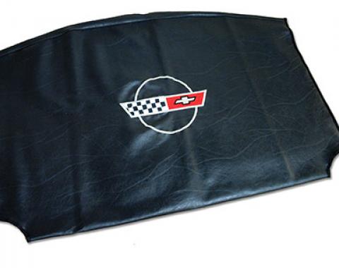 Corvette America 1984-1996 Chevrolet Corvette Embroidered Top Bag Black with 84 90 Logo 41618