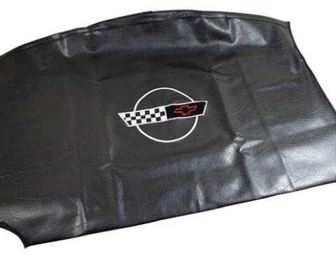 Corvette America 1984-1996 Chevrolet Corvette Embroidered Top Bag Black with 91 96 Logo 41619