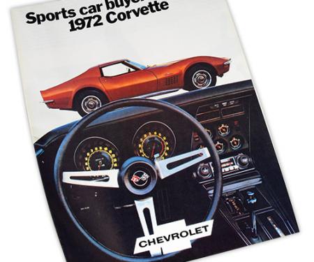 Corvette Sales Brochure, 1972