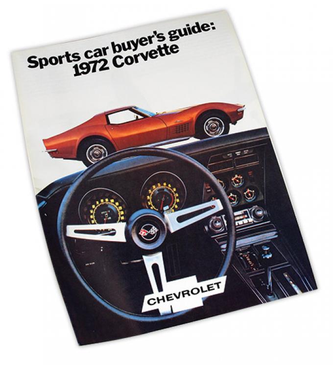Corvette Sales Brochure, 1972