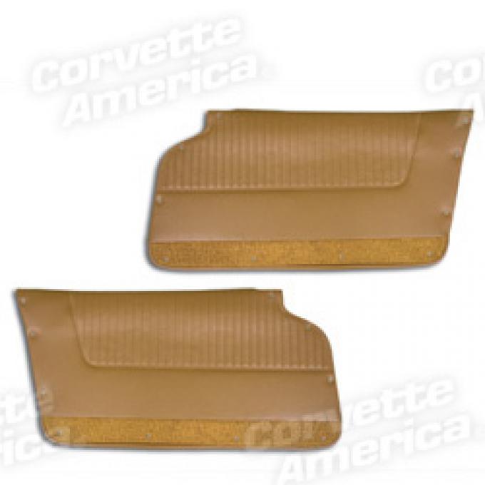 Corvette America 1963-1964 Chevrolet Corvette Door Panels Leather Coupe with Trim