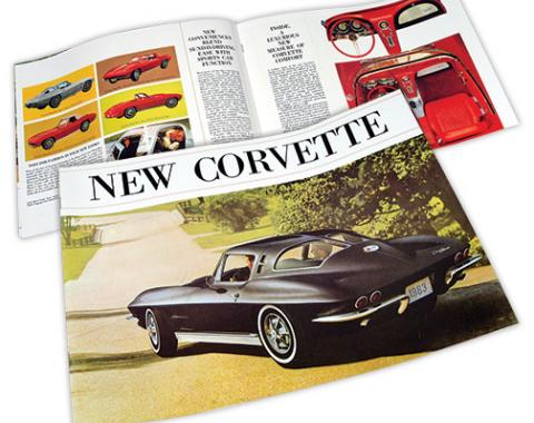 Corvette Sales Brochure, 1963