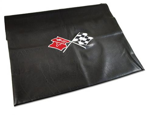 Corvette America 1968-1982 Chevrolet Corvette Embroidered T Top Bags Black with 68 76 Logo 41612