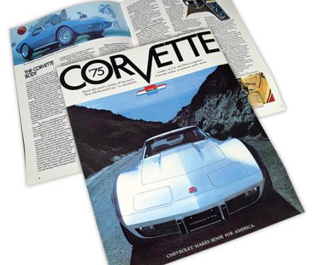 Corvette Sales Brochure, 1975