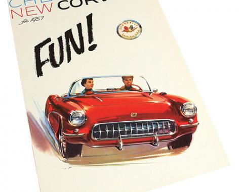 Corvette Sales Brochure, 1957