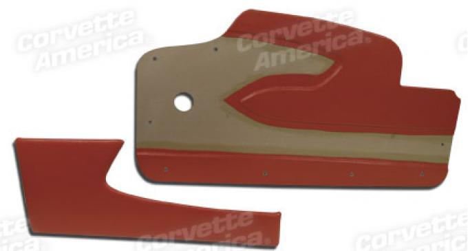Corvette America 1958 Chevrolet Corvette Door Panels Metal Support