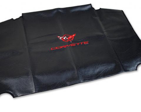 Corvette America 1997-2004 Chevrolet Corvette Embroidered Top Bag Black with Red C5 Logo 41621
