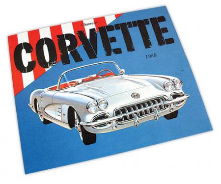 Corvette Sales Brochure, 1958