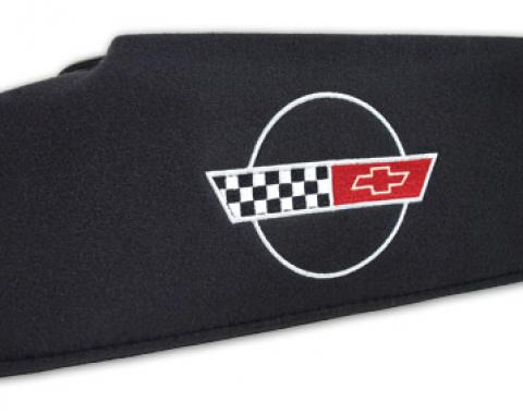 Corvette America 1984-1996 Chevrolet Corvette Sunvisor Replacement RH Embroidered with Logo 40114