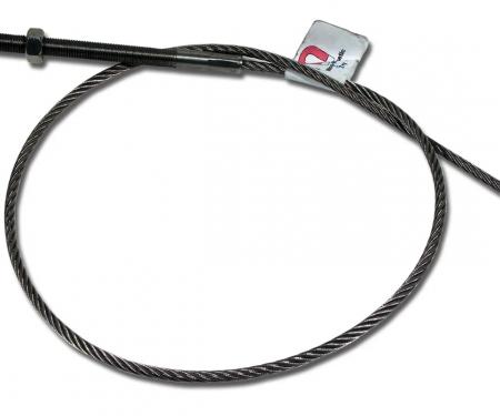 Corvette Parking Brake Cable, Front, Stainless Steel, 1967-1982