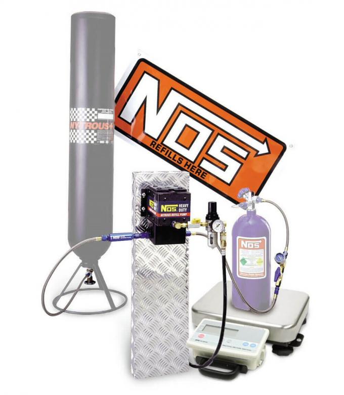 NOS Nitrous Refill Station Transfer Pump Kit 14254NOS