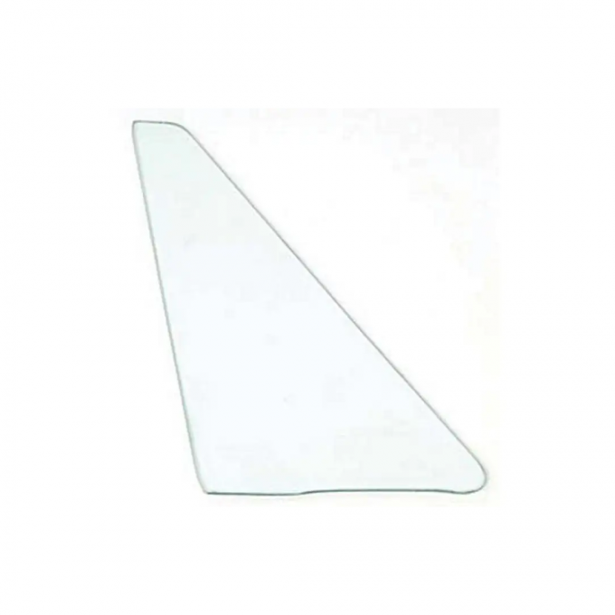 Corvette Vent Glass, Clear Convertible Left, 1963-1967