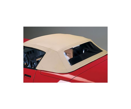 Corvette Convertible Top, White Original Vinyl, 1994-1996