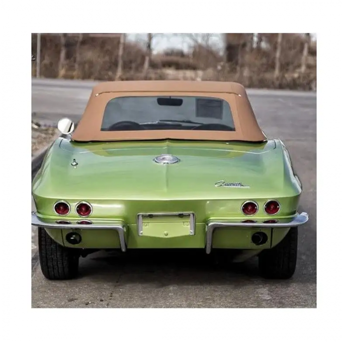 Corvette Convertible Top, Beige Original Reproduction, 1963-1967