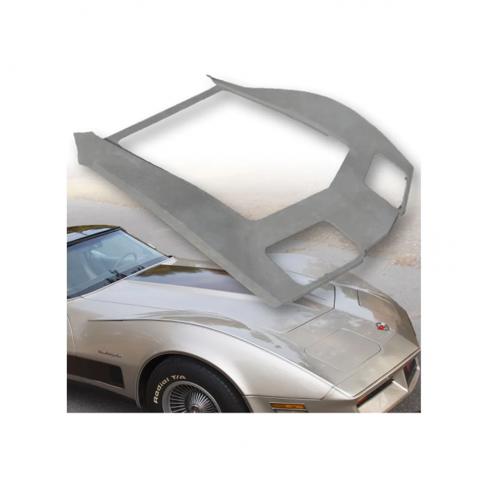 Corvette Upper Surround Panel, (Press Molded), 1975-1982