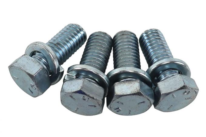 Corvette Seat Belt Bolt Kit, Lap Belts Only, 1970-1971