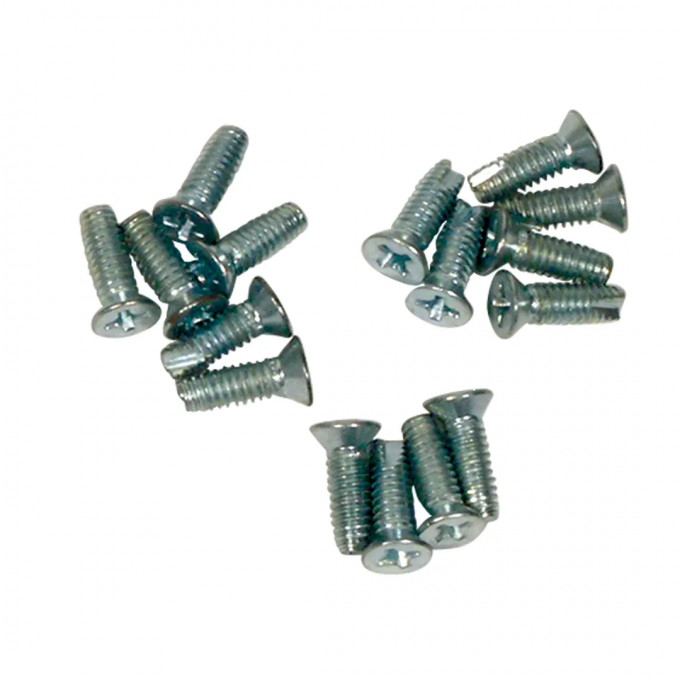 Corvette Headlight Pivot Support Screw Set, 1964-1967