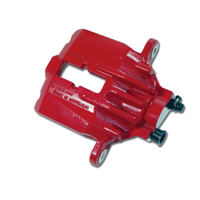 Corvette Brake Caliper, New, Right Rear, Z06 Style Red, 1997-2004