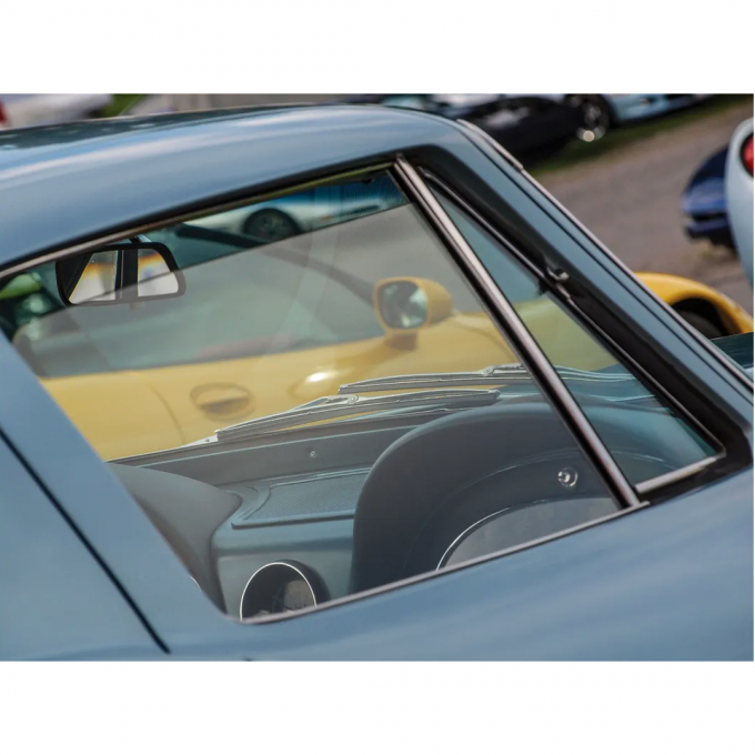 Corvette Door Glass, Clear Convertible Left, 1963-1967