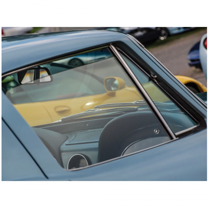 Corvette Door Glass, Clear Coupe Right, 1963-1967