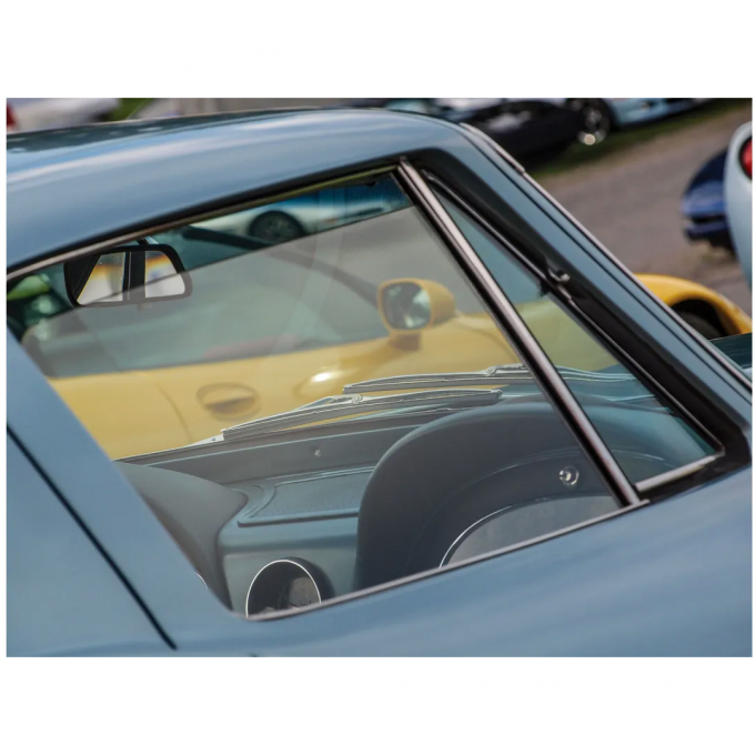 Corvette Door Glass, Tinted Coupe Right, 1963-1967