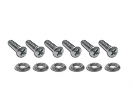 Corvette Halo Panel Screw Set, Coupe 12 Piece, 1964-1967