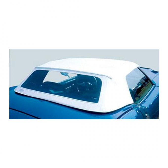 Corvette Convertible Top, White Dated, 1968-1975