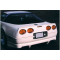 Corvette Rear Bumper, C5 Style, With Spoiler, TruFlex, 1991-1996