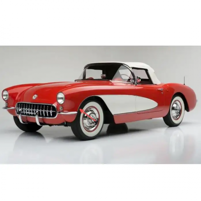 Corvette Front End, Center Wheel Well Forwrd, 1956-1957