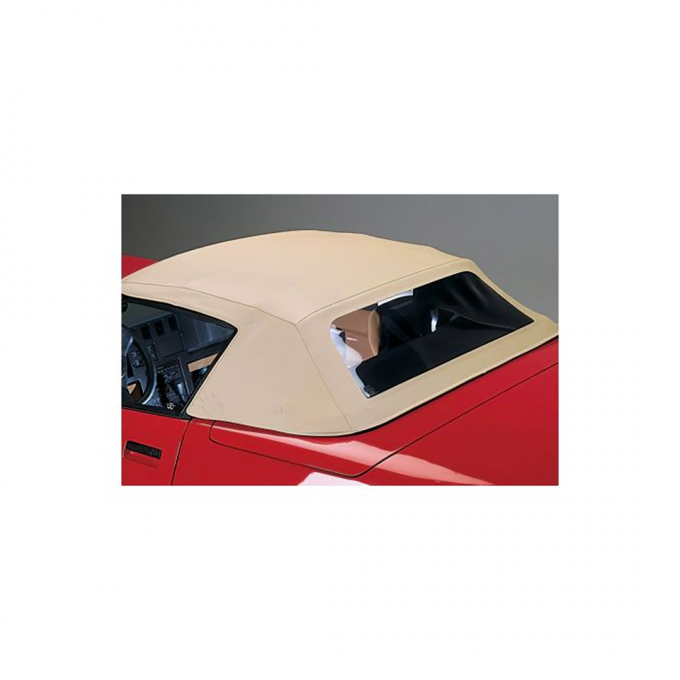 Corvette Convertible Top, White Original Vinyl, 1994-1996