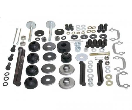 Corvette Rear Suspension Hardware Kit, Polyurethane Bushings, 1980-1982