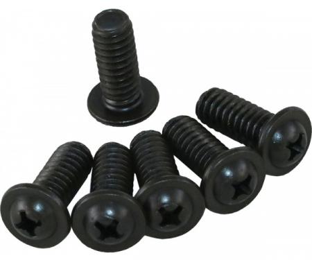 Corvette Glove Box Frame Screws, 6 Piece Set, 1963-1967