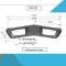 Corvette Front Bumper, Stock Design, Fiberglass, Import, 1975-1979