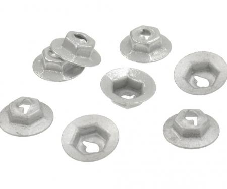 Redline Restomotive® 1968-1975 Chevrolet Corvette Emblem Nut Set, Rear Letters
