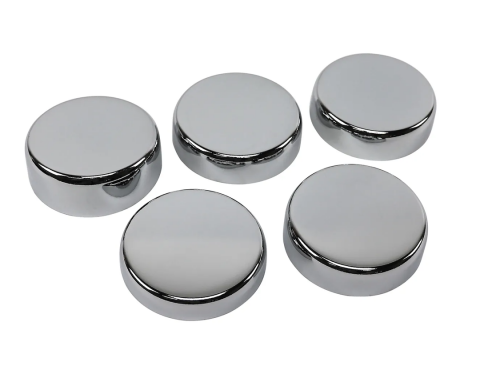 Corvette C6 Chrome Cap Cover Set 5 Piece, 2005-2013