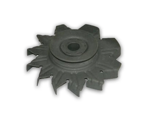 Corvette Alternator Pulley, with Fan 300HP with Air Conditioning, 1967-1968