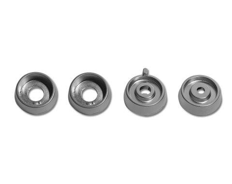 Corvette Knob Spacers, Rad/Htr without Air Conditioning 4 Piece, 1964-1965