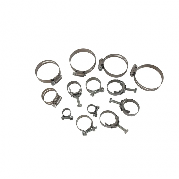 Corvette Hose Clamp Kit, 454 Air Conditioning, 1974