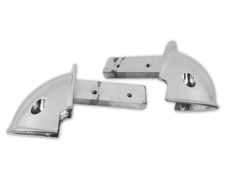 Corvette Armrest Chrome Ends, 1958-1961