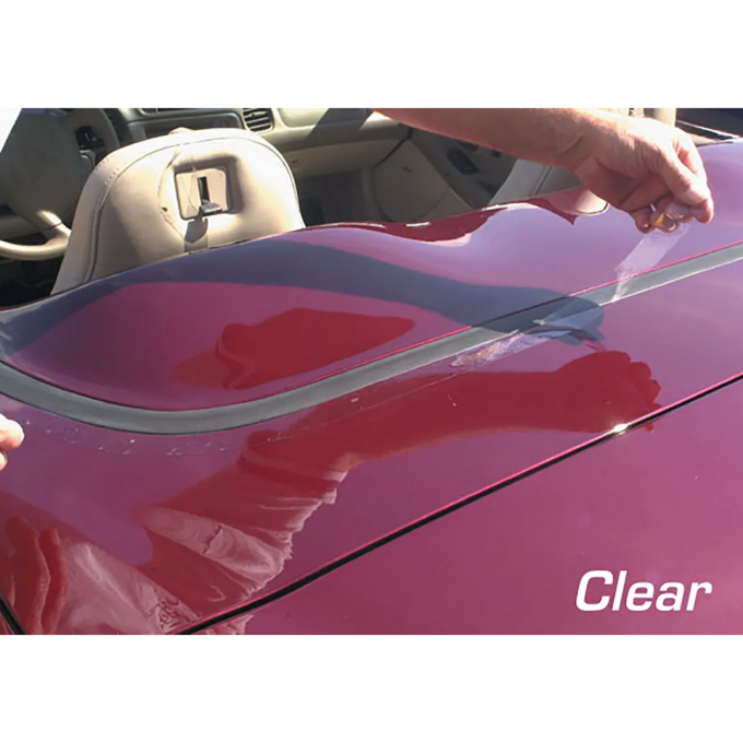 Corvette Deck Lid Protector, Softtop Clear, 2005-2013