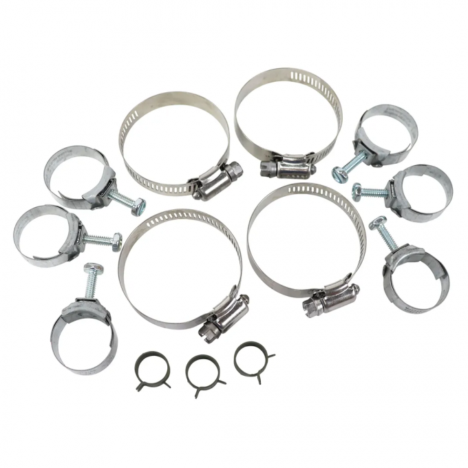 Corvette Hose Clamp Kit, 350 Air Conditioning, 1977