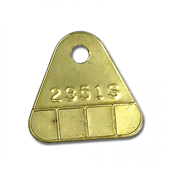 Corvette Carburetor ID Tag, 2351S, 1955