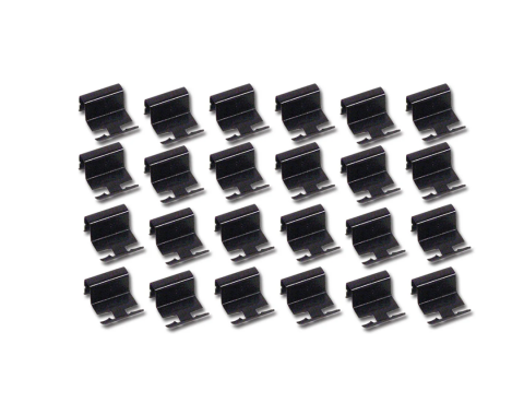 Corvette Windshield Moulding Clips, Coupe 24 Piece Set, 1963