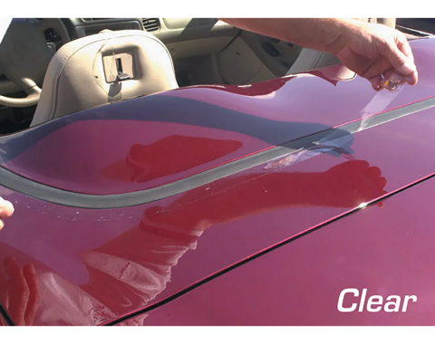 Corvette Deck Lid Protector, Softtop Clear, 2005-2013