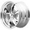 American Racing 17X7 VN615 Torq Thrust II Chrome 5X4.5" bolt 4" back 306114