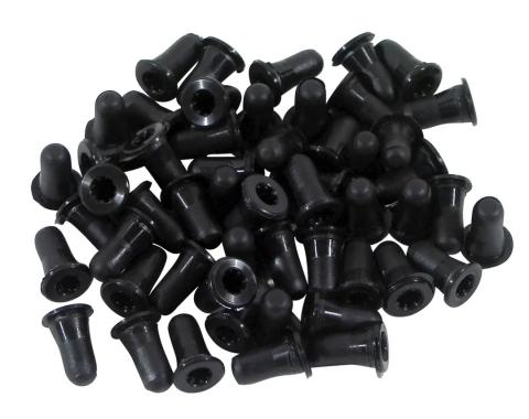 Corvette Door Weatherstrip Mount Hole Retainers, 54 Piece Set, 1959-1960