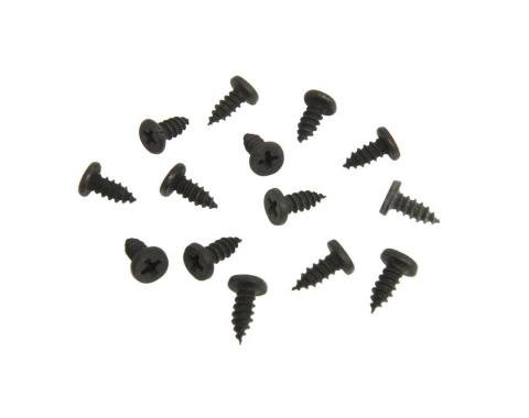 Corvette Weatherstrip Screw Set, Above Door on Body, 1964-1967